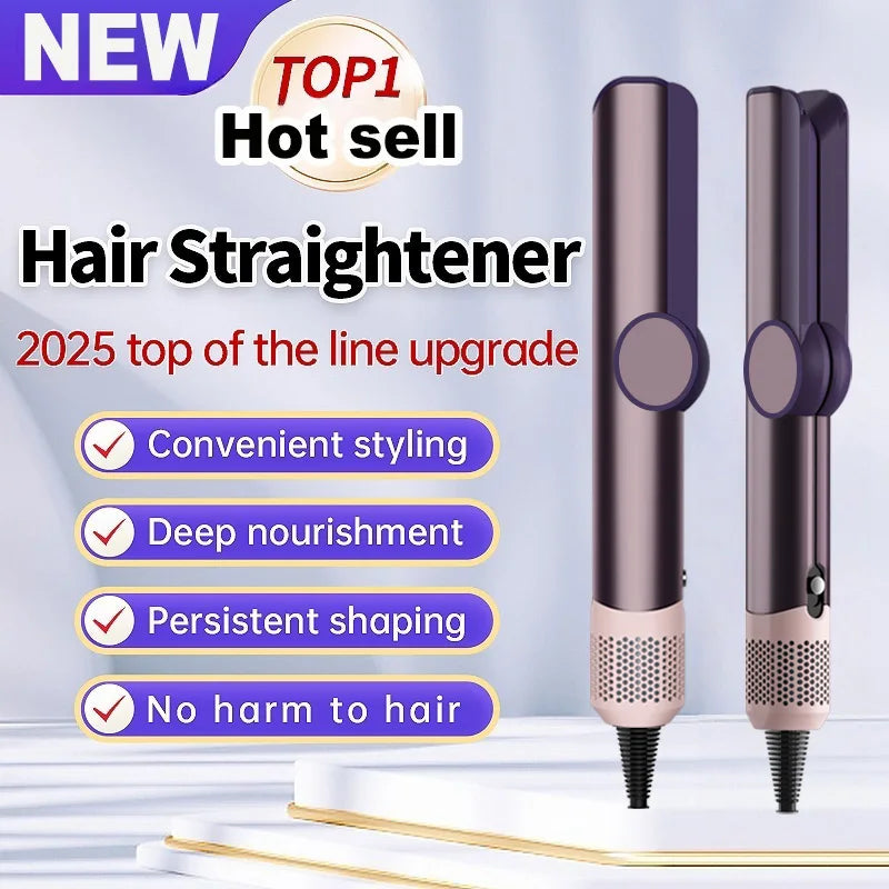 Ferramenta de estilo profissional alisador de cabelo & secador de cabelo aquecedor de cabelo ferro plano íon negativo ferro doméstico secador de cabelo airstrait