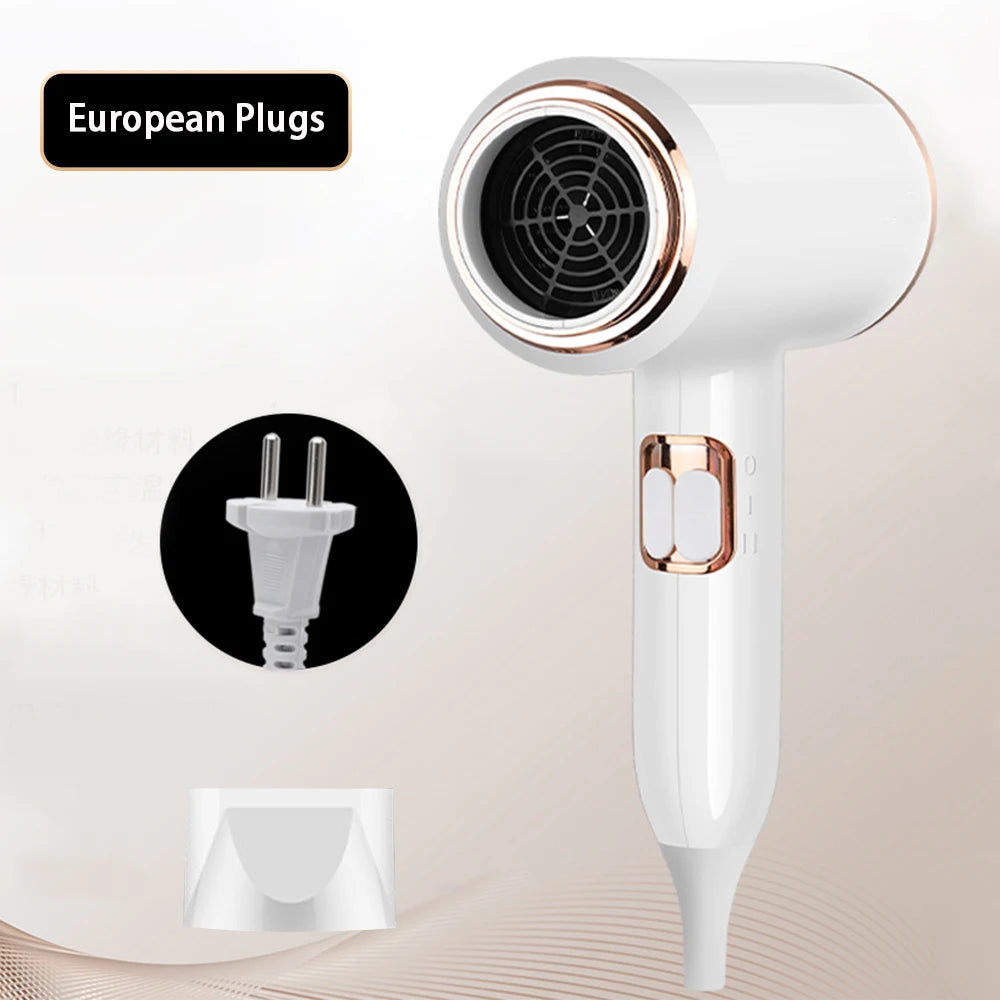F33 t821 secador de cabelo profissional vento quente e frio escova de ar secador de cabelo negativo lonic forte powerdryer ferramenta salão de beleza 2400w