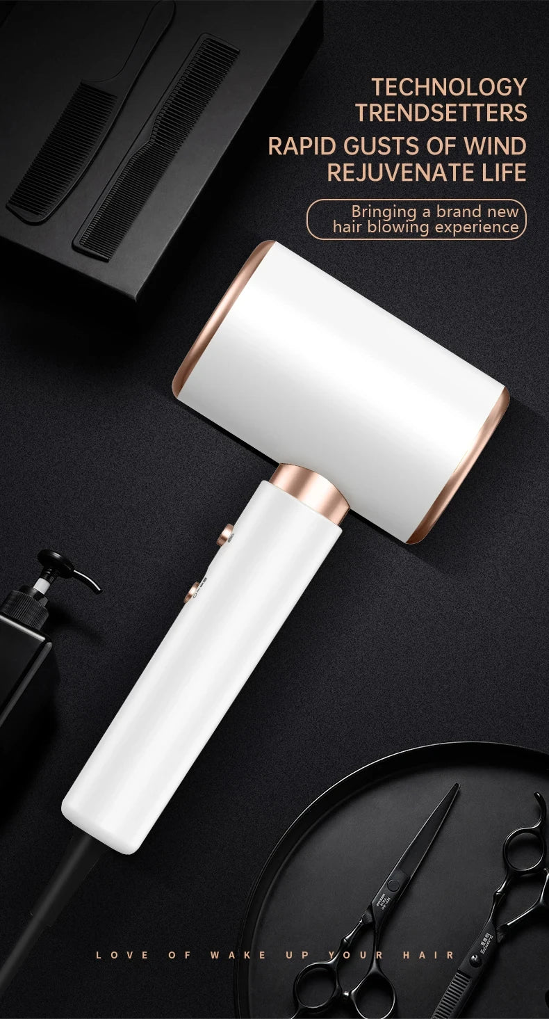 F33 t821 secador de cabelo profissional vento quente e frio escova de ar secador de cabelo negativo lonic forte powerdryer ferramenta salão de beleza 2400w
