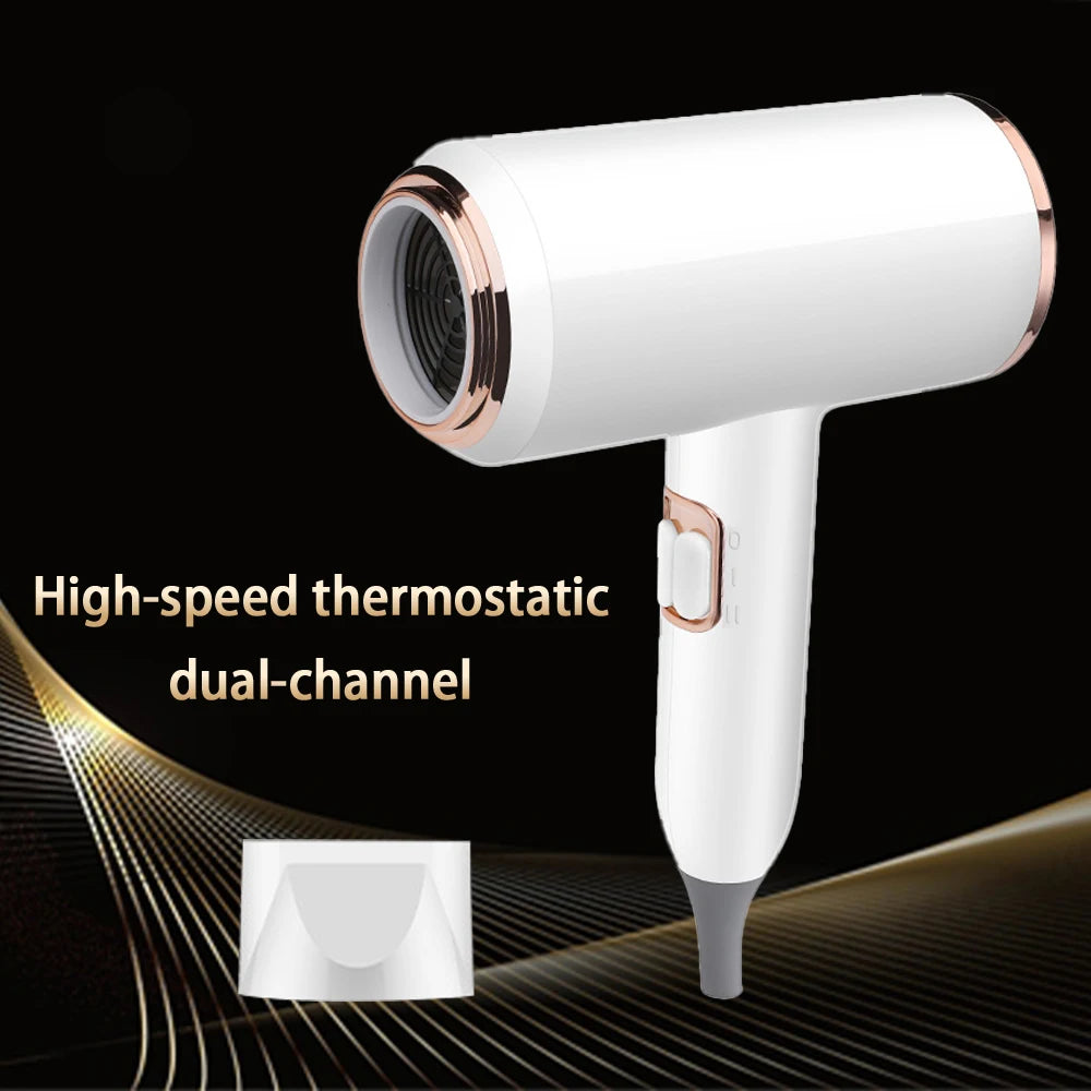 F33 t821 secador de cabelo profissional vento quente e frio escova de ar secador de cabelo negativo lonic forte powerdryer ferramenta salão de beleza 2400w
